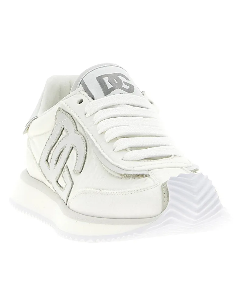 Dolce & Gabbana DG Cushion Sneaker — Cream White