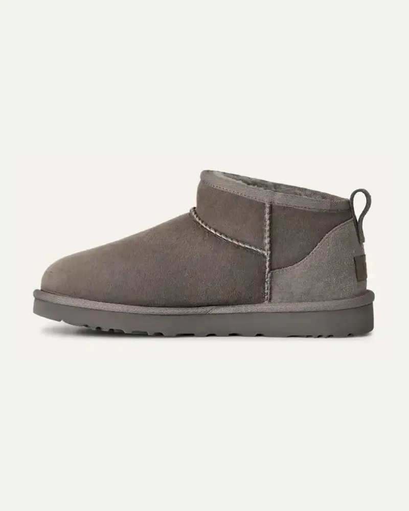 UGG Shearling-Lined Slipper Boot Gris