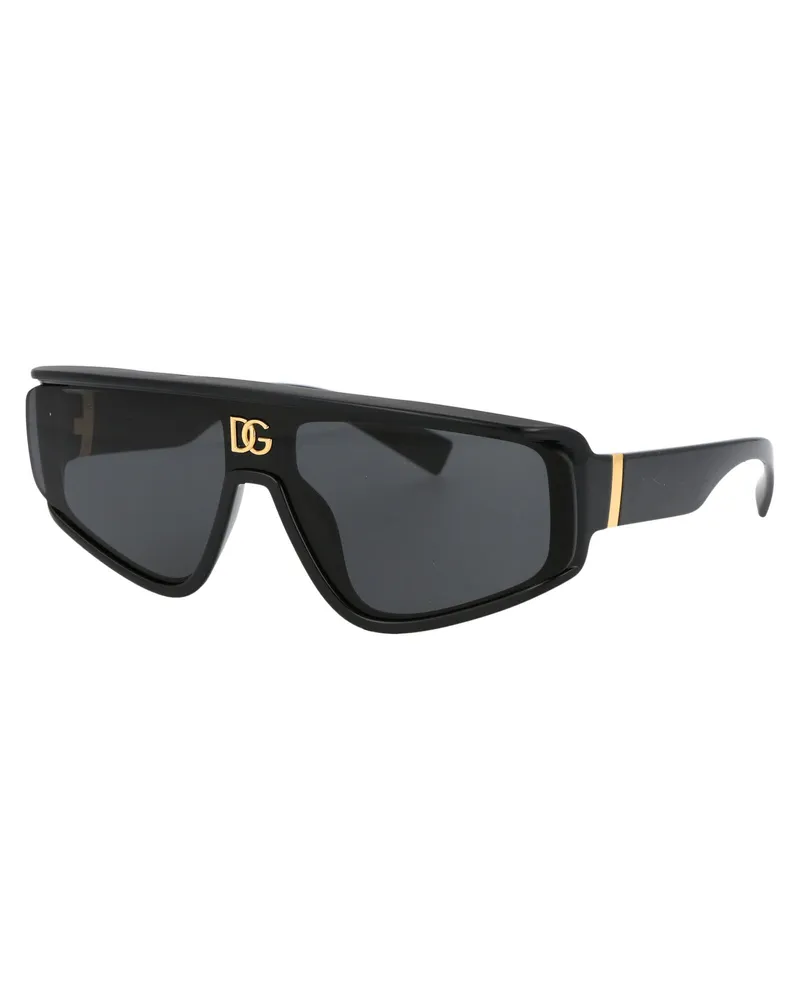Dolce & Gabbana 0DG6177 Black Nylon Sunglasses — Black Black