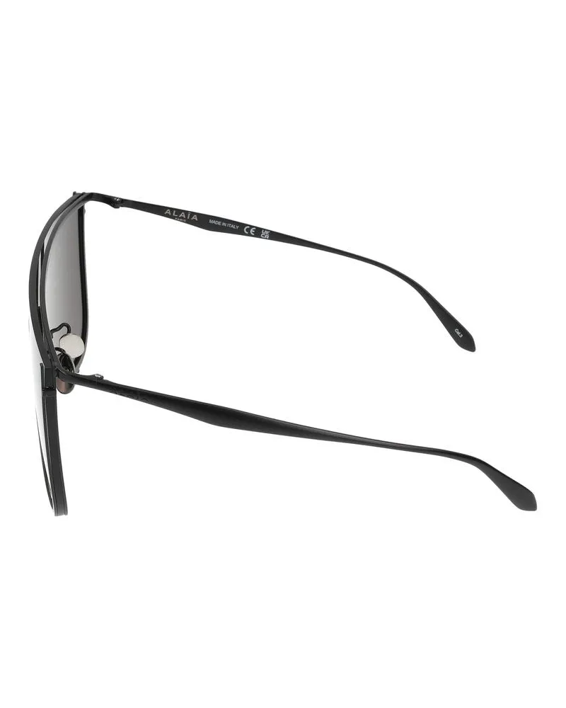Alaïa Women's Sunglasses  Aa0094s 001 Black Grey 1-135 Metal Black
