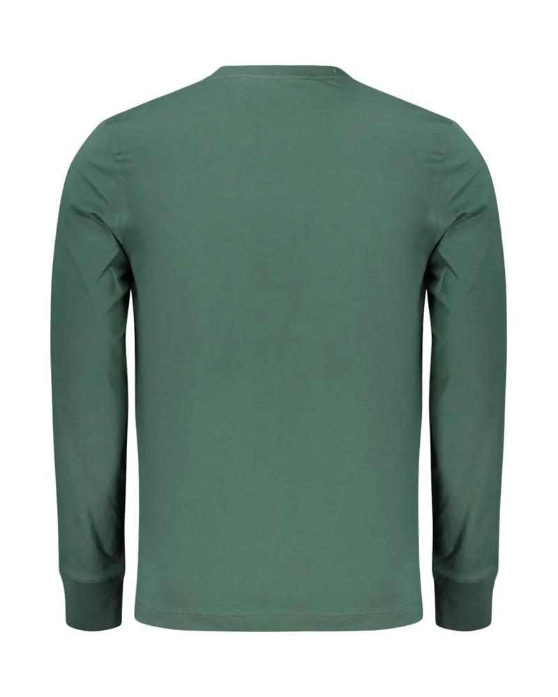 Timberland Embroidered Logo Cotton T-Shirt — Green Green