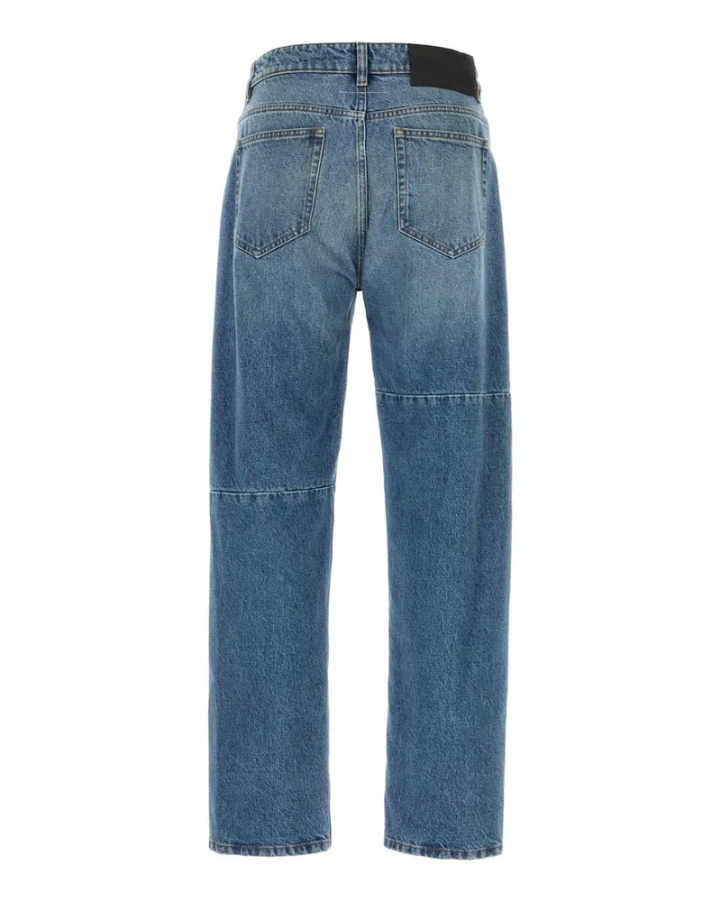Maison Margiela Men's Denim Jeans Lightblue Exterior: Cotton Pantaloni Trousers Blue