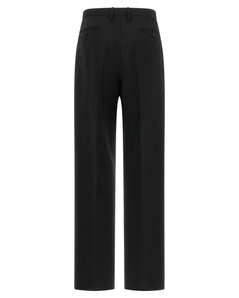 Fendi Wool and Mohair Blend Trousers 