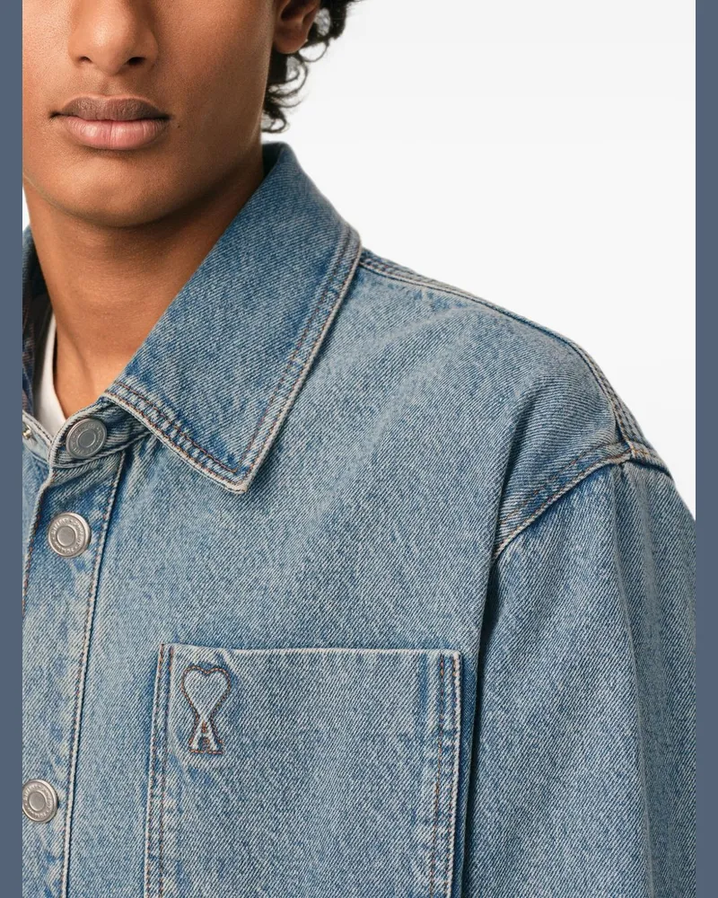 AMI Paris Shirt — light blue Light