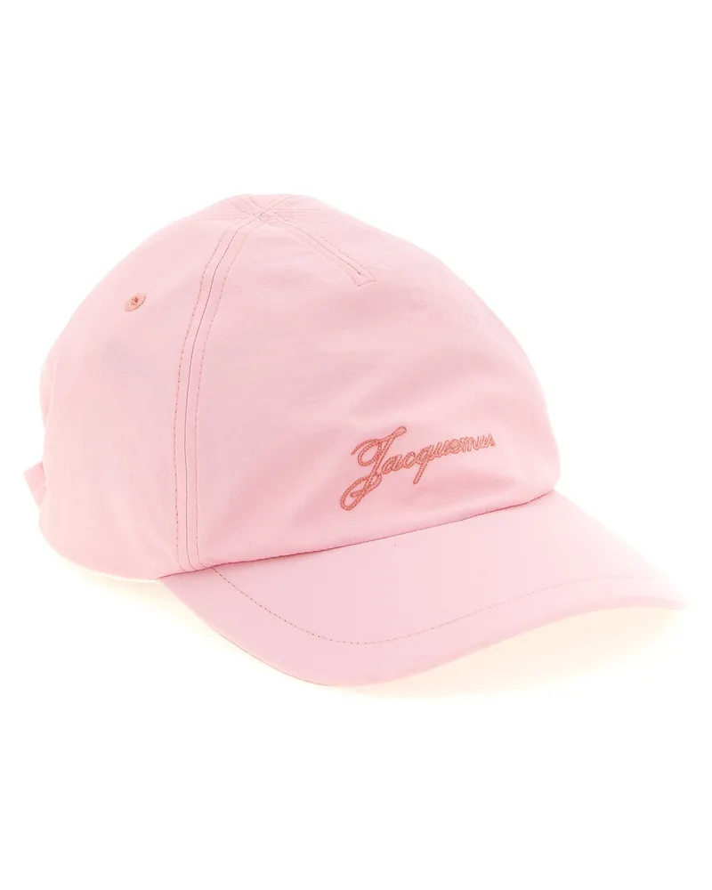 Jacquemus Women's Multicolor Polyamide Cap (baseball Hat Pink