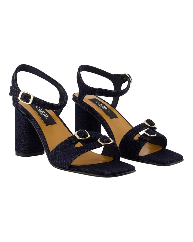 Carel Women's Angelica Pumps -  Leather Dark Blue Shoes Navy