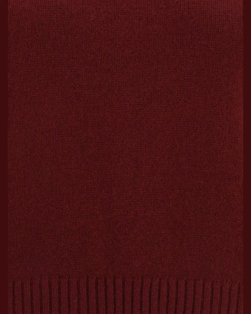 Lisa Yang Mable Sweater — Burgundy Burgundy