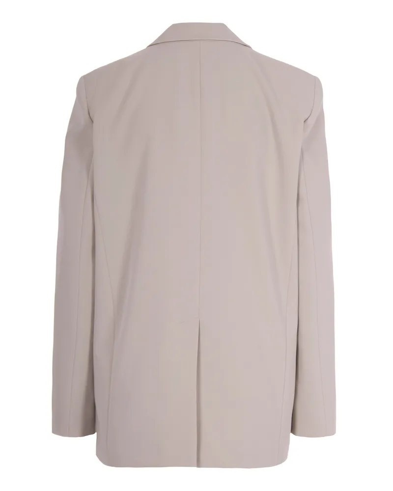 Pinko Women's Blazer Deddy Grey Grey-Dove Outer Fabric: Polyester Jacket Grey/dove Gray