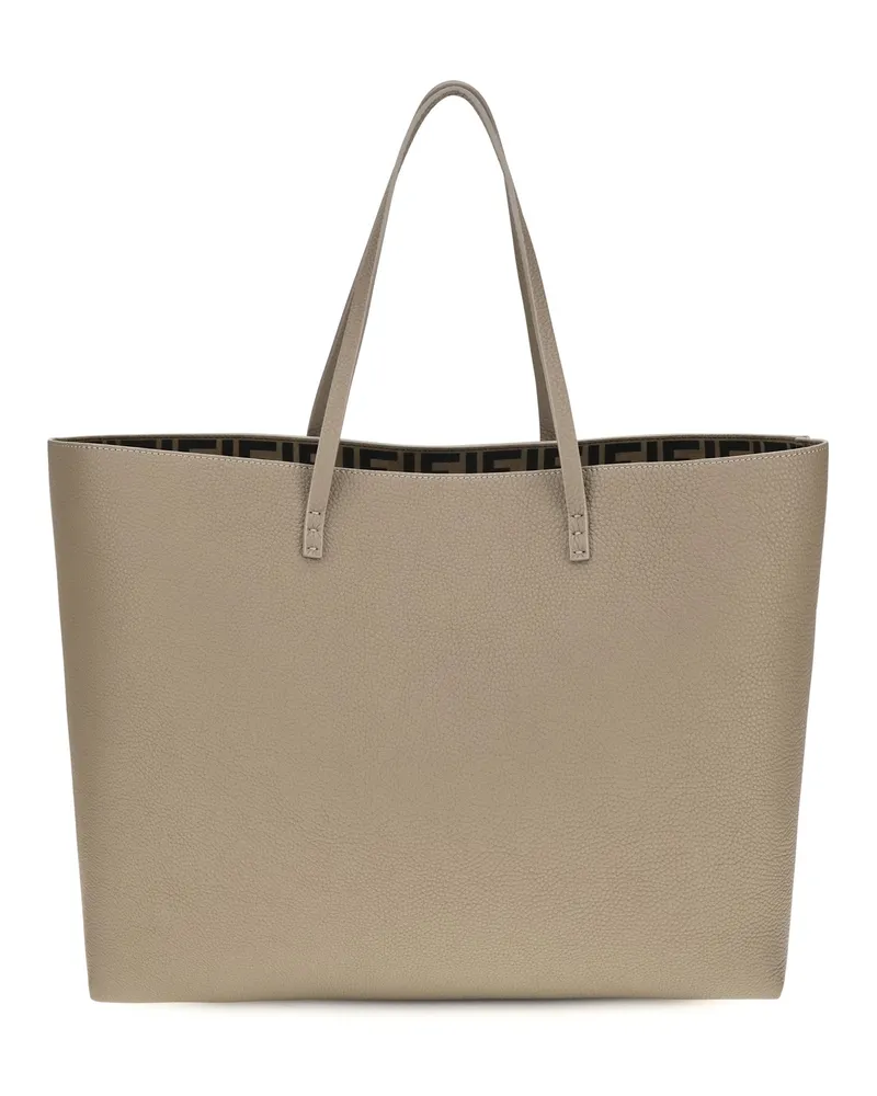 Fendi Roll Roman Bag — Beige Beige