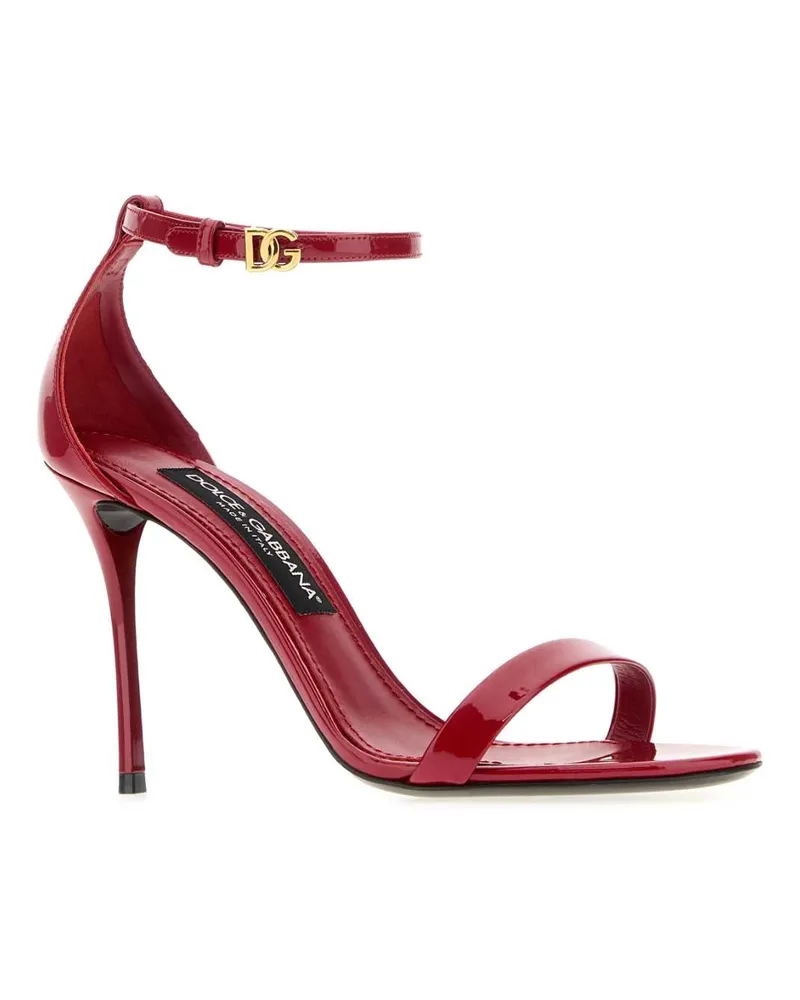 Dolce & Gabbana Heel Sandal — Red Red