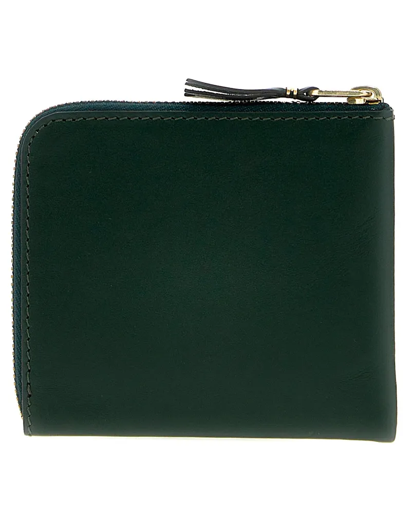 Comme des Garçons Calfskin Cardholder Wallet — Green Green