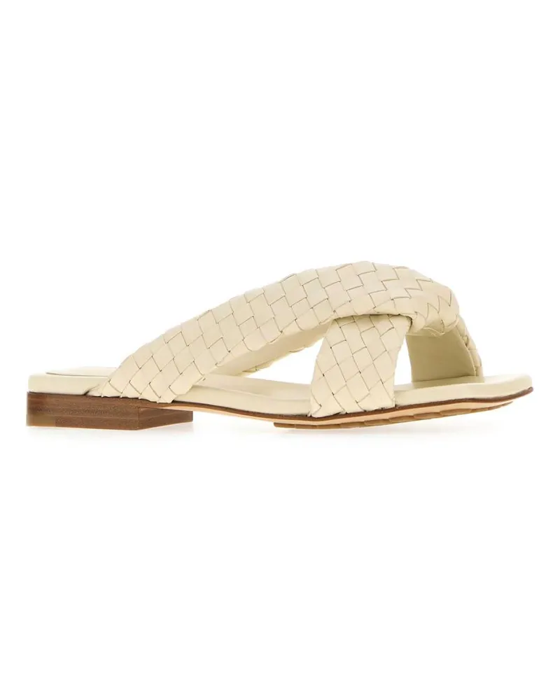 Bottega Veneta 837897v2ed0 9031 Seasalt Slippers Flat Shoes Beige