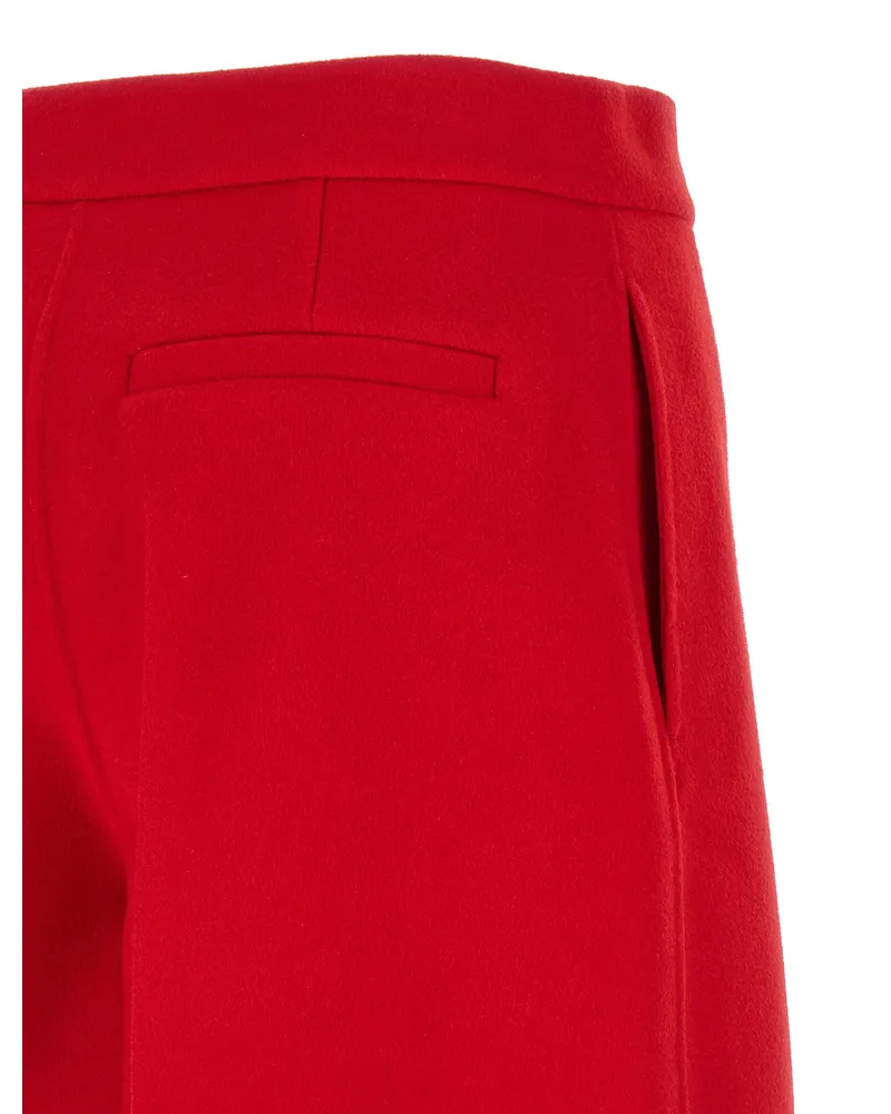 SPORTMAX Buono Bermuda Shorts — Red Red