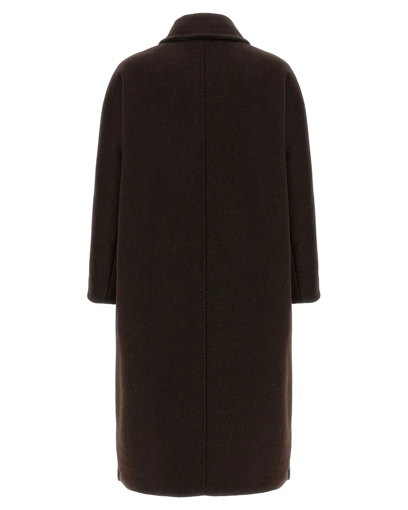 Max Mara Women's Brown Cashmere Coat Clothing Brown