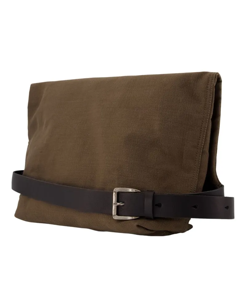 Our Legacy Wrap Shoulder Bag — Brown Brown