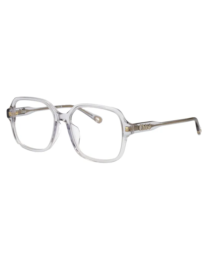 Chloé Women's Sunglasses Ch0277oa Grey Acetate Grey-Grey-Transparent Glasses & Frames Grey/grey/transparent Grey