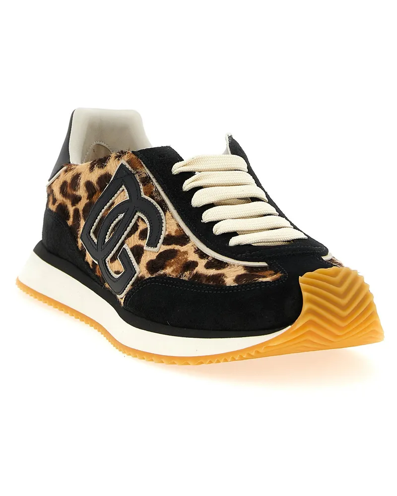 Dolce & Gabbana DG Cushion Sneaker — Black Black