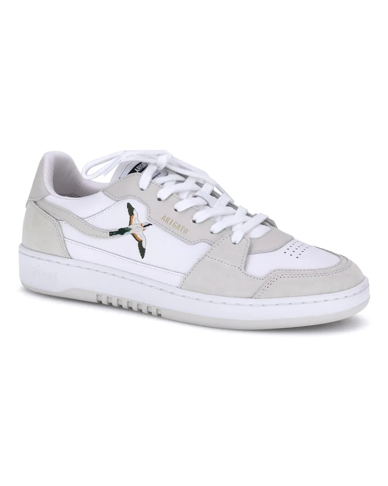 Axel Arigato Men's Sneakers Dice Lo Bee Bird White-Off White Upper: Recycled Polyester Trainers White/off White