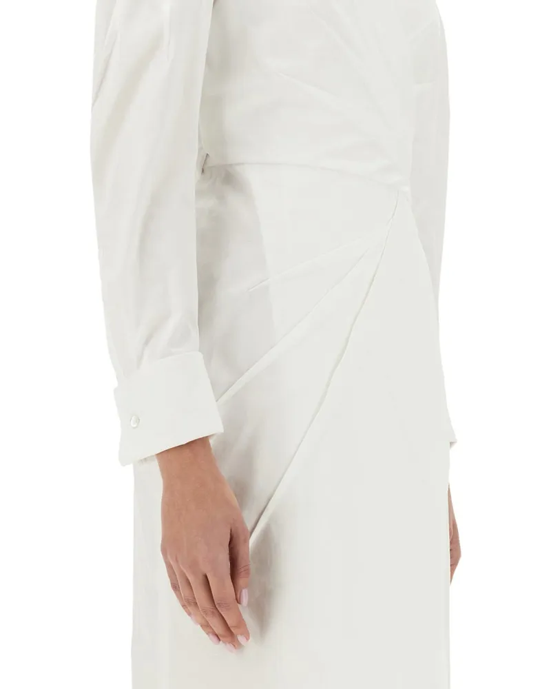 Max Mara Balzac Dress — White 