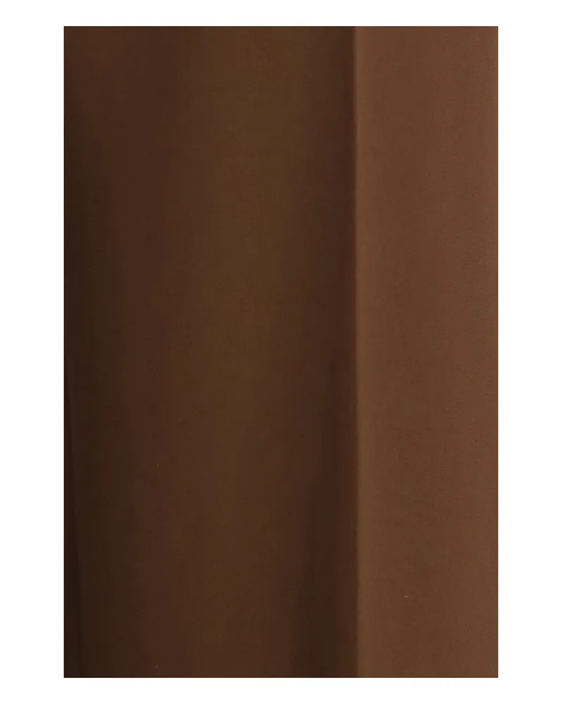 Ermanno Scervino Bootcut Viscose Trousers — Brown Brown