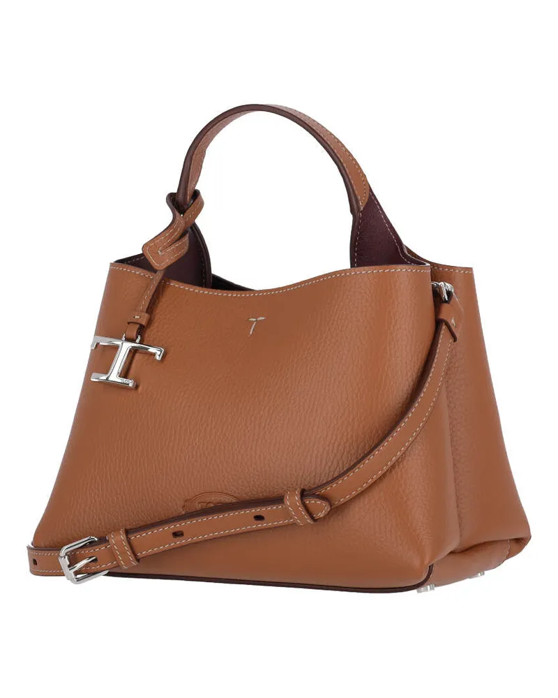 TOD'S Women's Bags Brown Calf Leather Brown