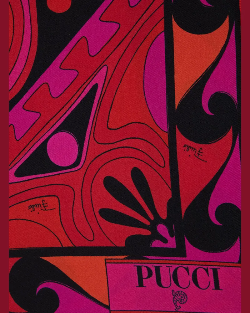Emilio Pucci Women's Scarf Silk-Cotton Fuchsia Silk And Cotton Scarfs Pink