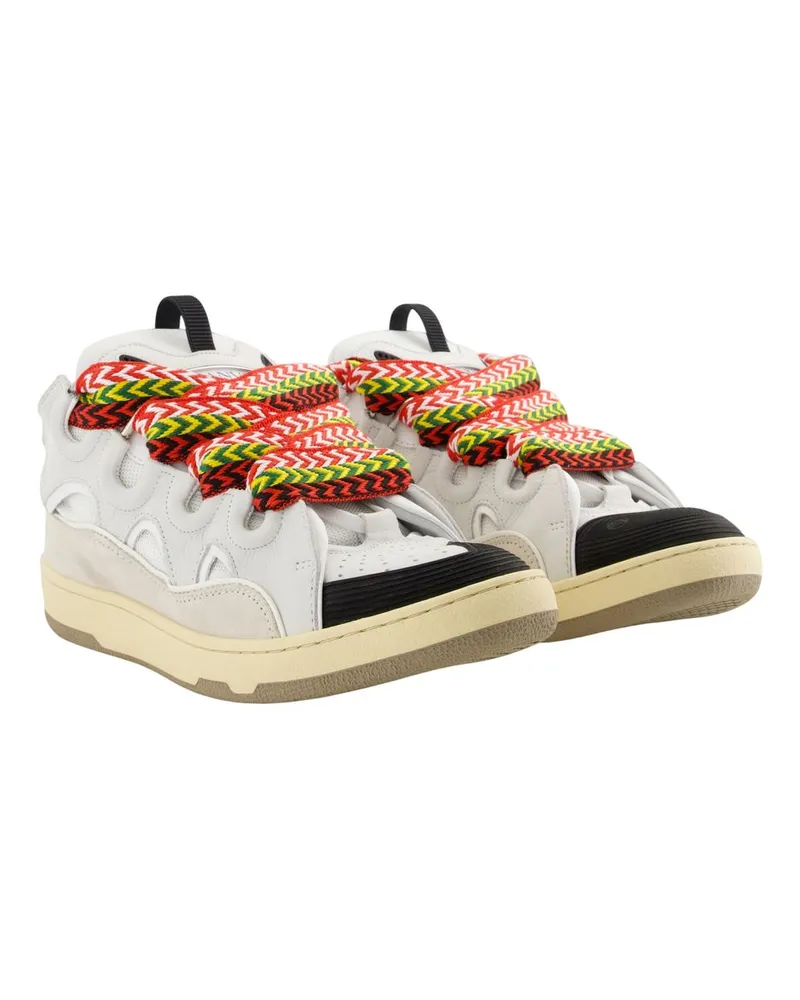 Lanvin Women's Curb Sneaker White Synthetic White
