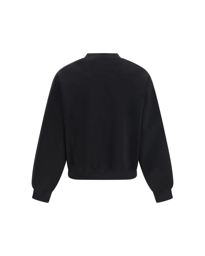 Moose Knuckles Women's Black Cotton Sweatshirt Clothing Black