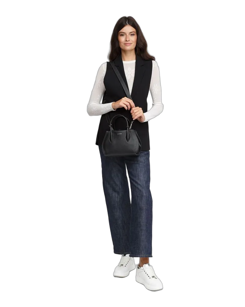 Coccinelle Women's Handbag Black Cowhide Black
