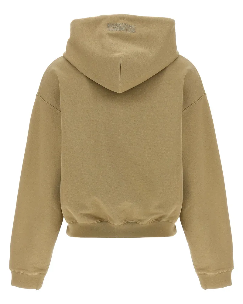VETEMENTS Women's Beige Cotton Hoodie Clothing Beige