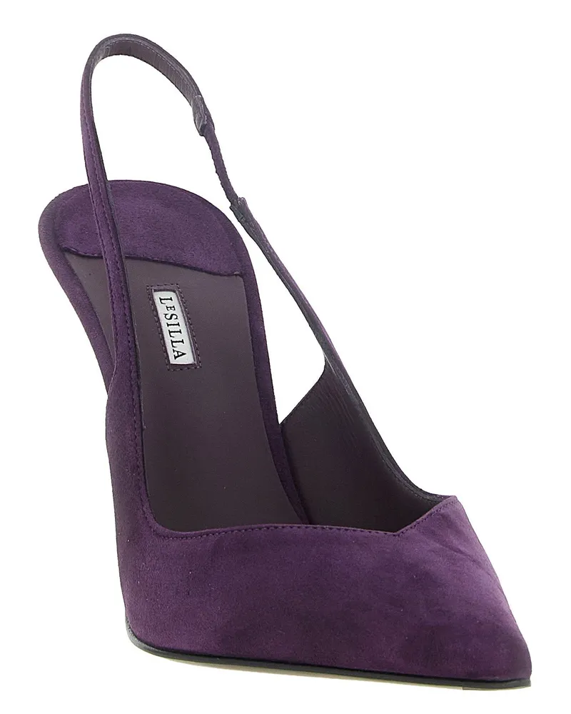 Le Silla Vivienne Slingback Pump — Purple Purple