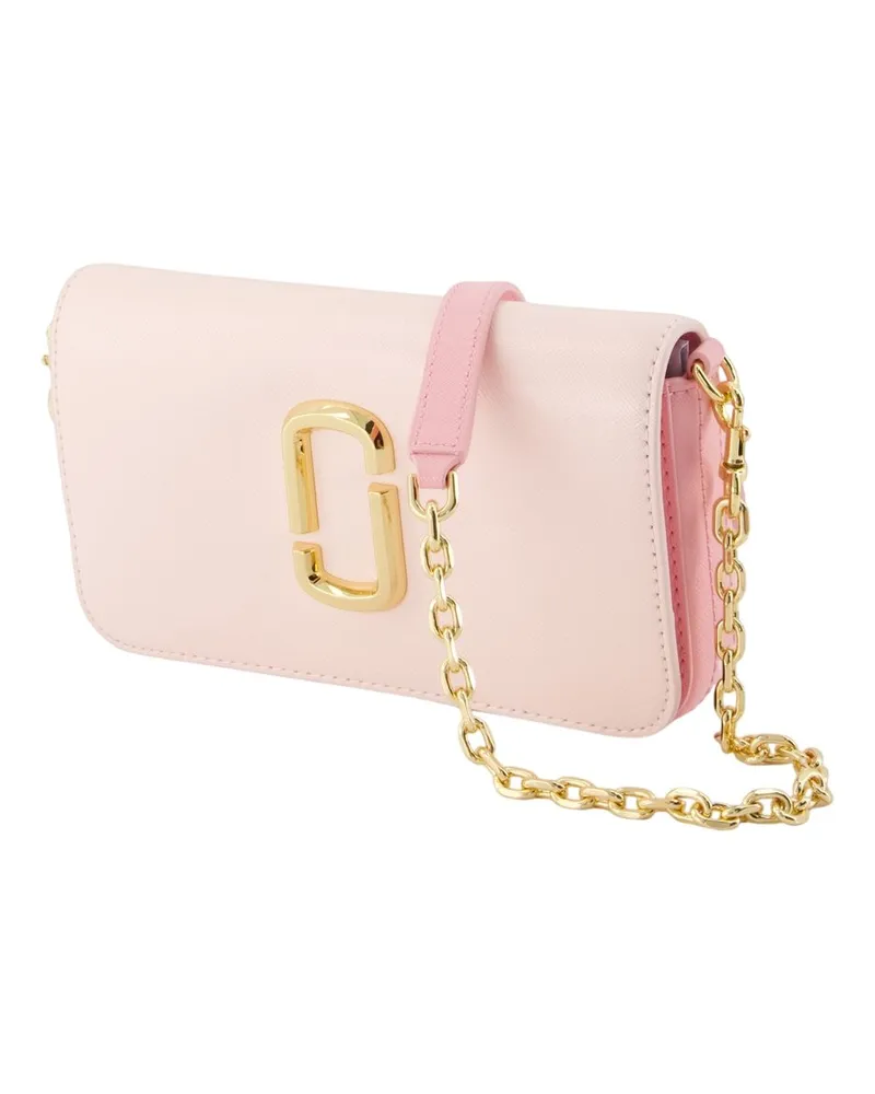 Marc Jacobs Women's The Wallet On Chain Shoulder Bag -  Leather Pink Cowhide Crossbodies Pink
