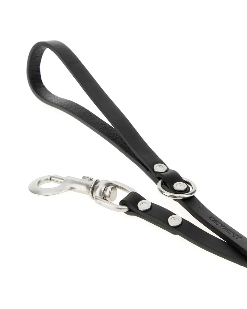 Carhartt WIP Script Studs Dog Leash — Black Black