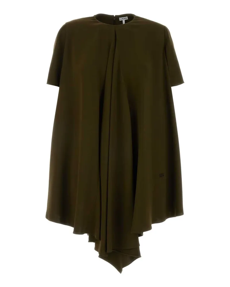 Loewe Trapeze Dress — Green Green