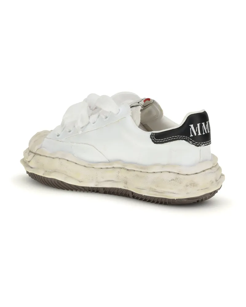 MIHARAYASUHIRO Unisex Blakey Sneakers White Upper: Fabric; Sole: Rubber White