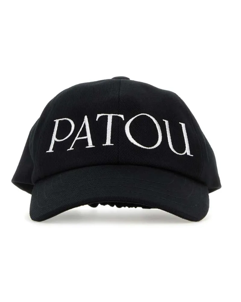 Patou Women's Logo-Embroidered Cotton Baseball Cap Black Black