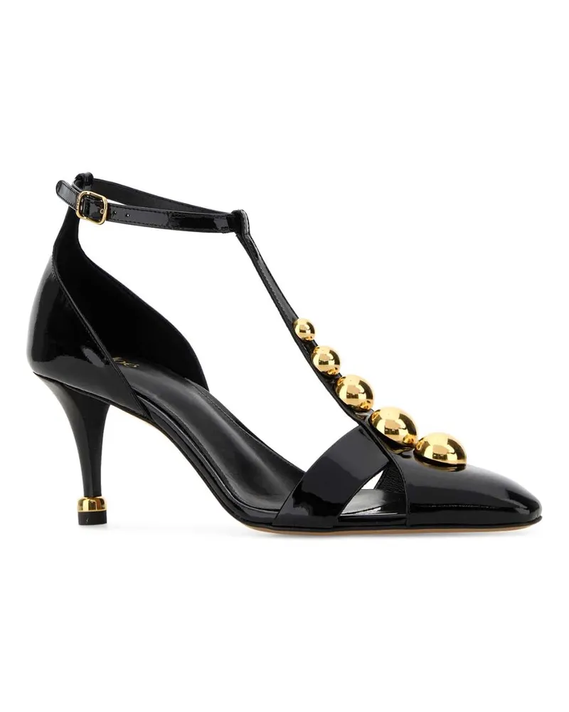 Chloé Ch26s16qwc 001 Black Scarpe Con Tacco High Heel Shoes Black