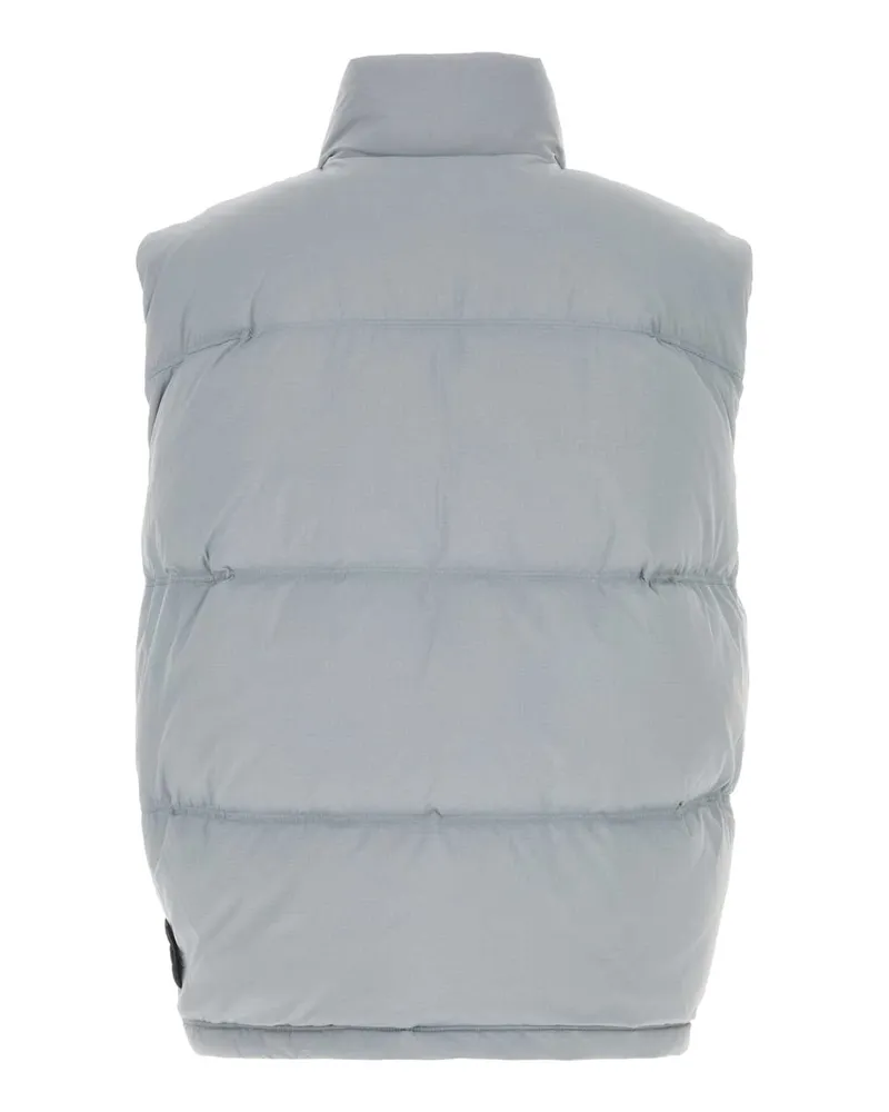 Stone Island Nylon Down Vest — Gray Gray