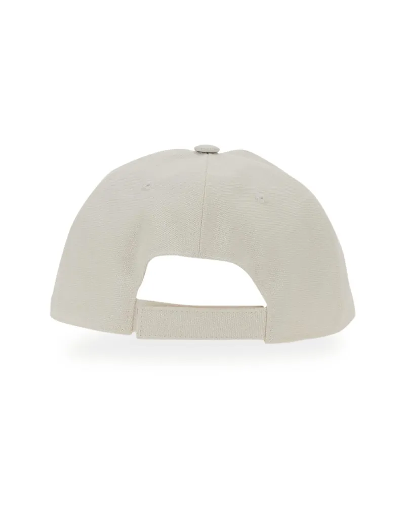 Stella McCartney 570194_WP01721830 Logo Cotton Baseball Cap — White White
