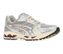 Mesh and Rubber Sneaker — Beige