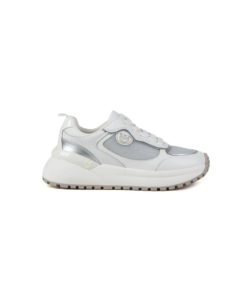 Pinko Women's Sneakers Light Grey Footwear - Sports Light