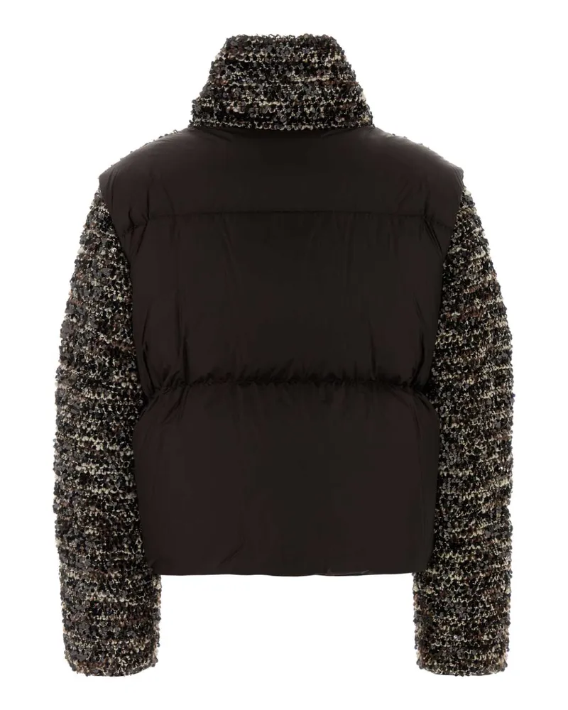 Moncler Poetique Down Jacket — Black Black
