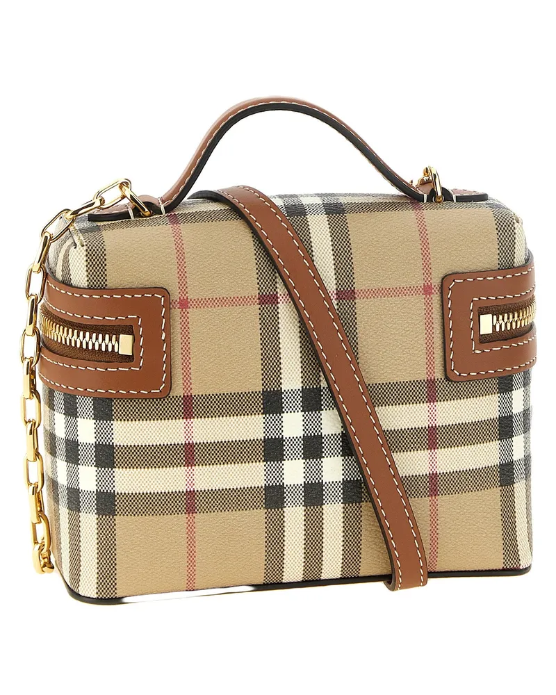 Burberry Vanity Bag — Beige Beige
