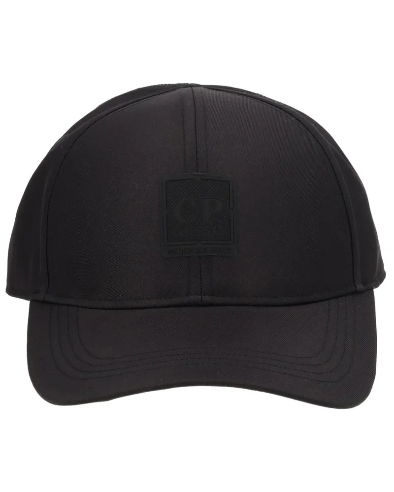 C.P. Company 20CLAC044A_005952A999 Polyester Baseball Cap — Black Black