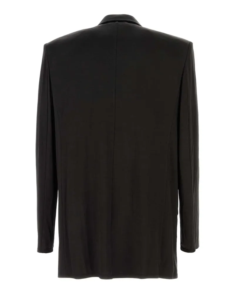 Diesel Men's Stretch Acetate Blazer Black Elastane Blazers Black