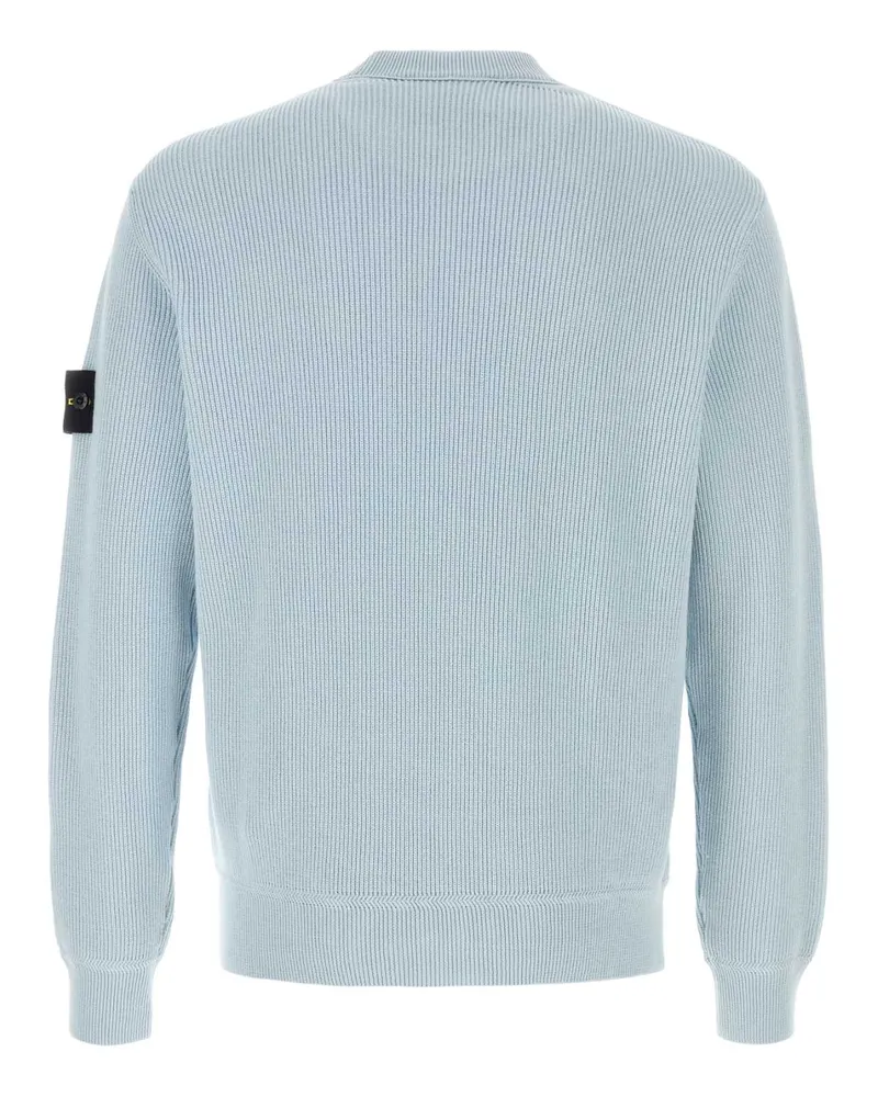 Stone Island L1s155100154s00d8 V0041 Skyblue Capo: Cotone Maglieria Sweater Blue