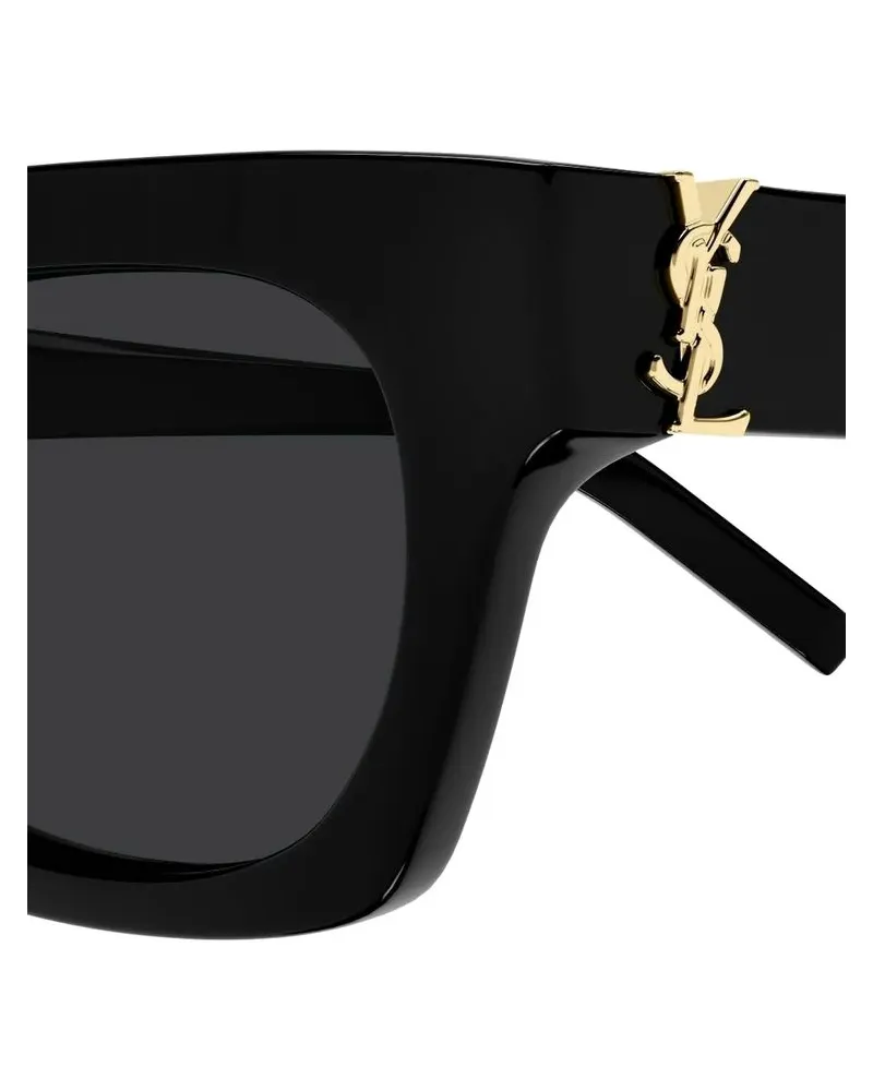 Saint Laurent SLM175 Sunglasses — Black Black