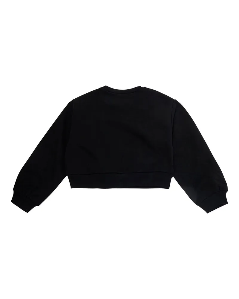 Marni Girls' Sweatshirt Black Cotton Hoods & Sweatshirts Black