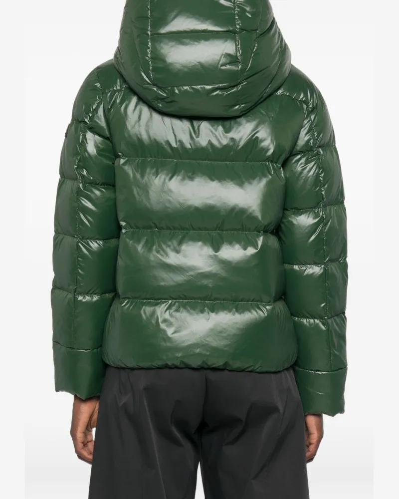 Peuterey Quilted Dark Green Down Jacket — dark green Dark