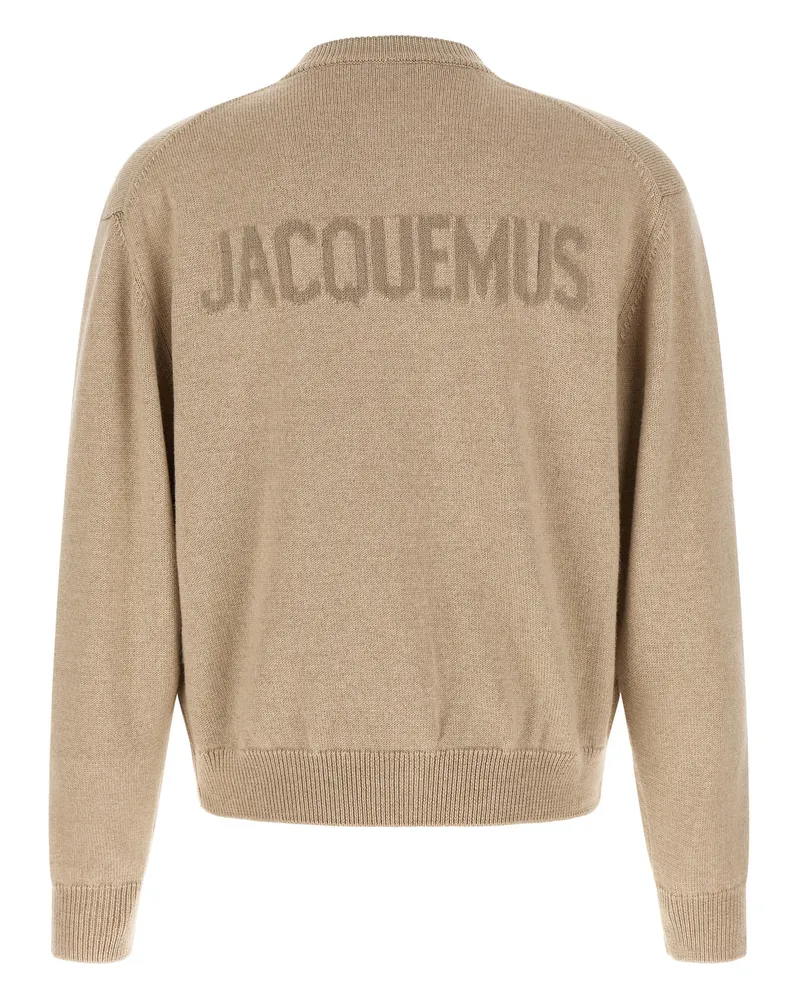 Jacquemus Cardigan — Beige Beige